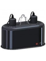 Repti Planet Dual Mini Dome 2 × 40 W – dvigubas šviestuvas terariumui